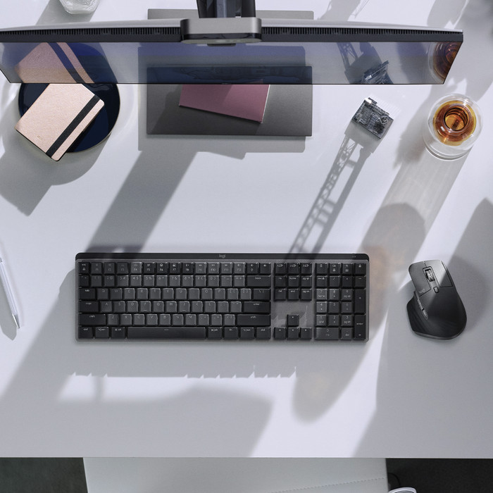 Logitech MX Keys S QWERTZ + Logitech MX Master 3S Grafit visueller lieferant