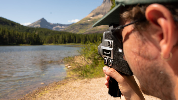 Camp Snap CS-8 Digital Video Camera product in use