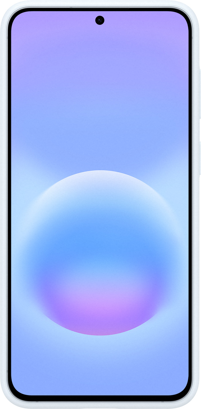 Samsung Galaxy A57 Silicone Back Cover White front