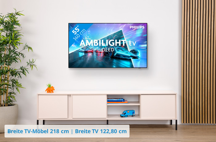Philips Ambilight 55 Zoll OLED761 (2026) visuelles Coolblue 1