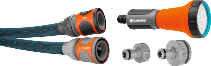 GARDENA Liano Xtreme 15m Set + GARDENA AquaZoom M accessory
