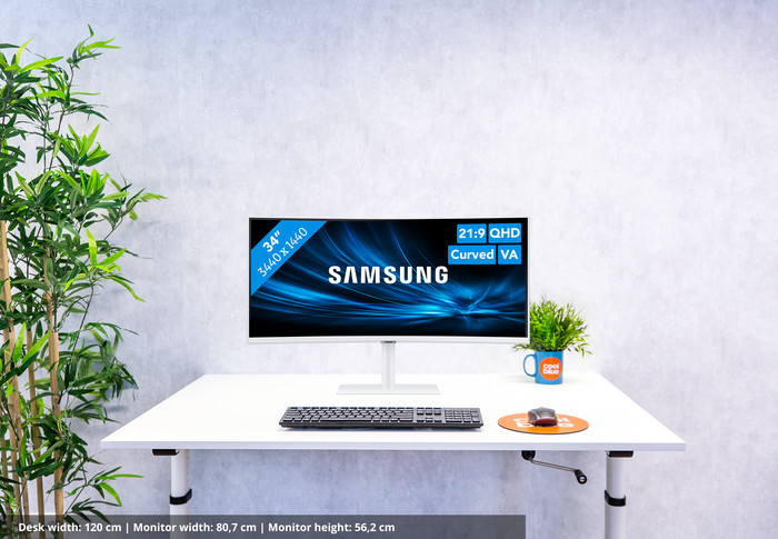 Samsung ViewFinity S6 LS34C650TAUXEN visual Coolblue 1