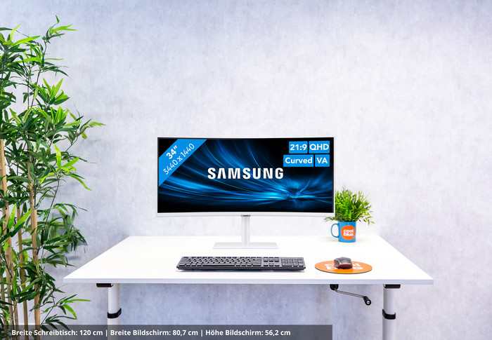 Samsung ViewFinity S6 LS34C650TAUXEN visuelles Coolblue 1