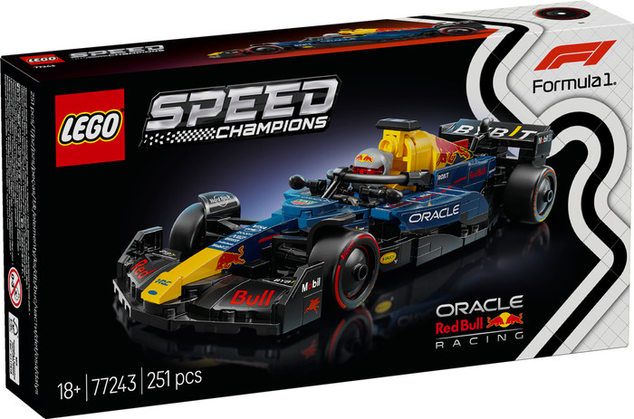 LEGO Speed Champions Oracle Red Bull Racing RB20 F1 Rennwagen 77243 verpackung