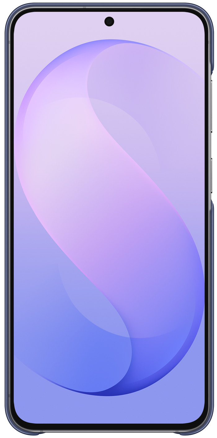 Samsung Galaxy S26 FE Slim Backcover aus Silikon mit Magnet Lila vorne