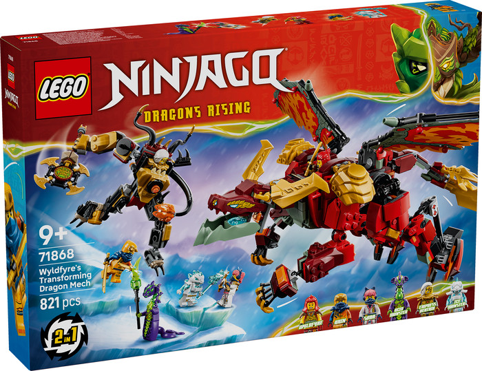 LEGO Ninjago Wyldfyres Drachenmech 71868 verpackung