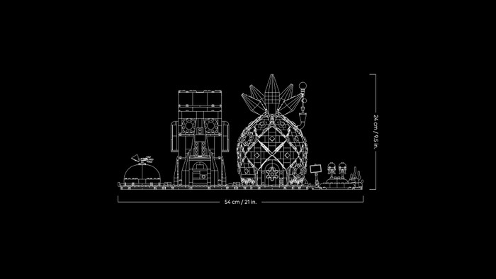 LEGO Icons SpongeBob Schwammkopf: Bikini Bottom 11386 visueller lieferant