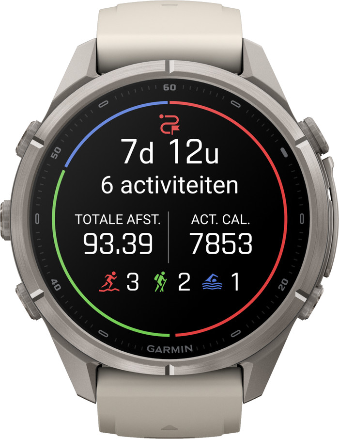 Garmin Fenix 9 Pro Titan 43 mm vorne