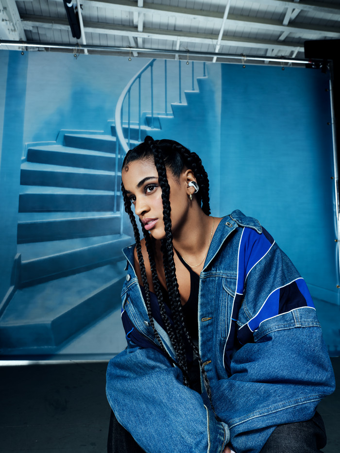 Bose Ultra Open Earbuds Weiß produkt in gebrauch