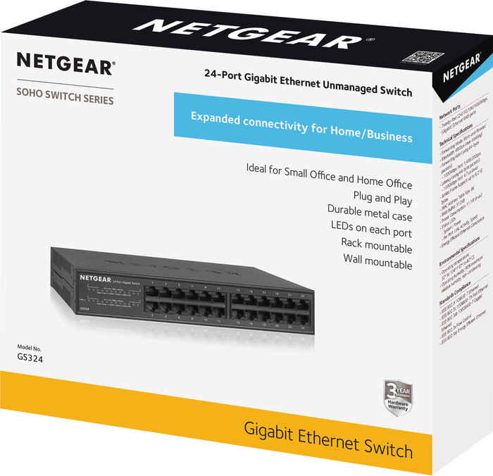 Netgear GS324 verpackung