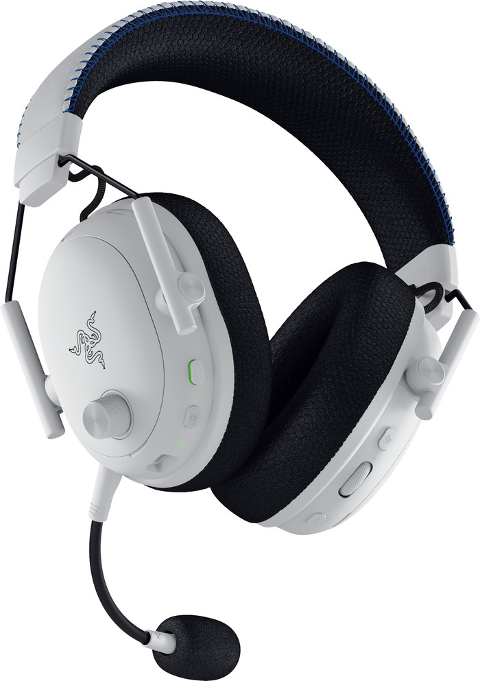 Razer BlackShark V3 Pro Wireless PlayStation - White back