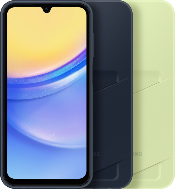 Samsung Galaxy A15 4G/5G Card Slot Back Cover Yellow front