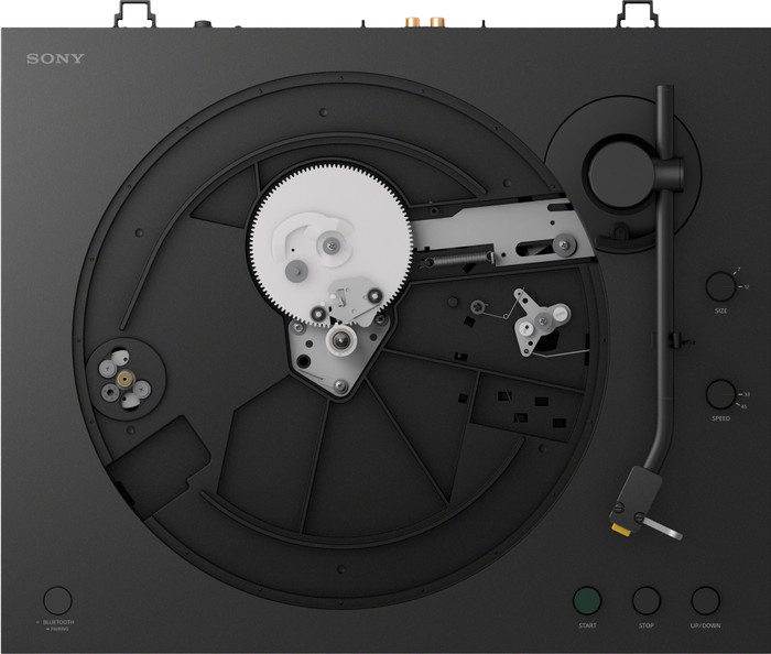 Sony PS-LX5BT Schwarz oberseite