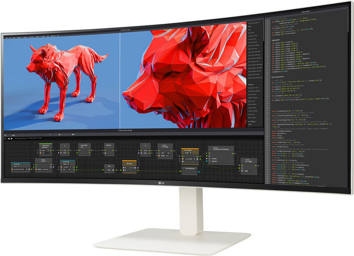 LG UltraWide 38WR85QC-W vorne