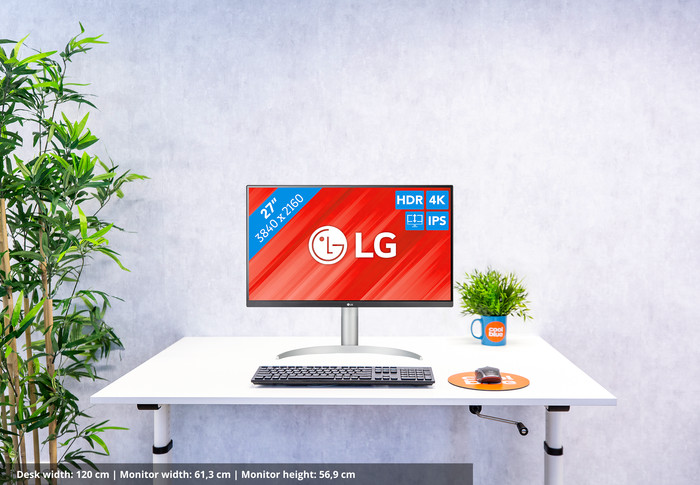 LG 27UP83AK-W visual Coolblue 1