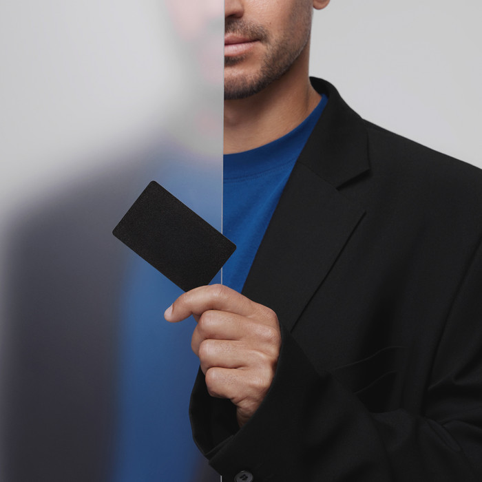Tangem Wallet 2.0 - Secure Crypto Cold Wallet - 3 Card Set Stealth visual supplier