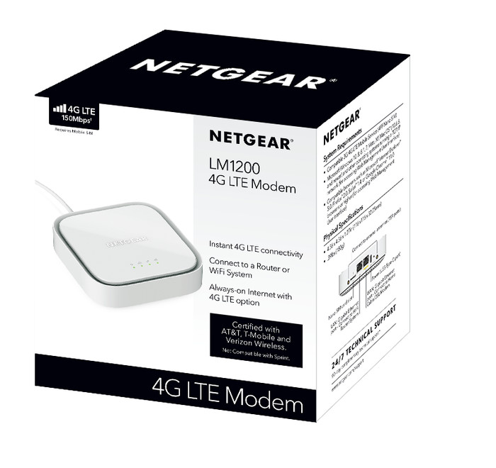 Netgear LM1200 verpackung