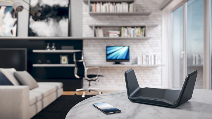 Netgear Nighthawk RAXE300 produkt in gebrauch