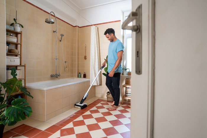 Kärcher FC 2-4 Battery Set 2B Duo produkt in gebrauch