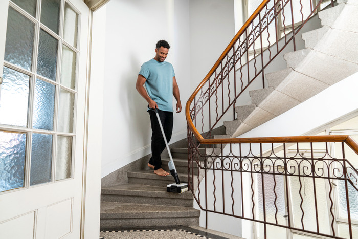 Kärcher FC 2-4 Battery Set 2B Duo produkt in gebrauch