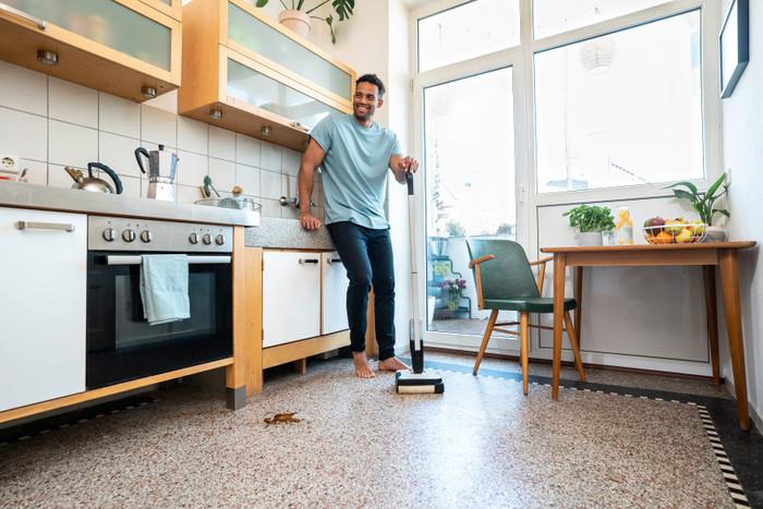 Kärcher FC 2-4 Battery Set 2B Duo produkt in gebrauch