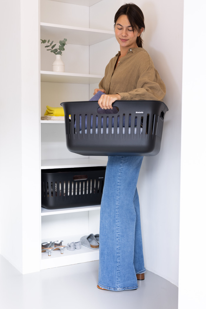 Brabantia Collect-It Wäschekorb 40 Liter - 2er-Set - Black produkt in gebrauch