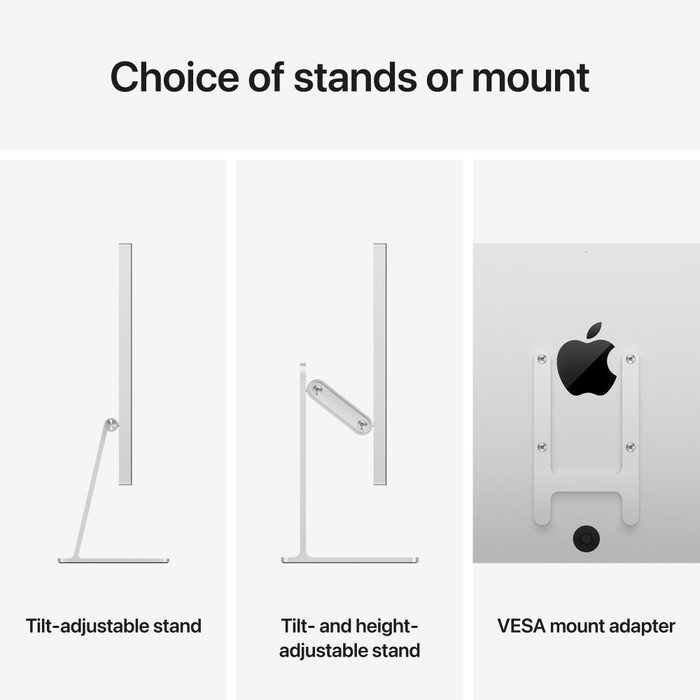 Apple Studio Display (2026) Tiltable Stand visual supplier