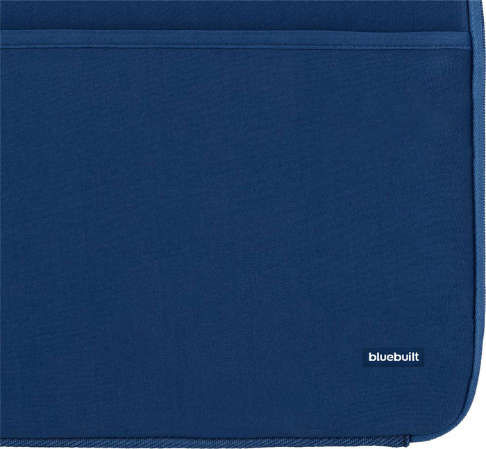 BlueBuilt Laptop Sleeve Width 31cm 13 inches S Blue detail