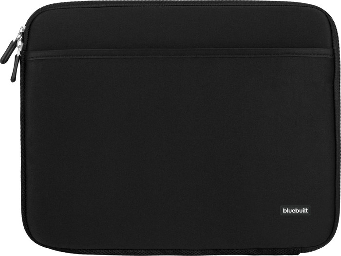 BlueBuilt Laptophülle Breite 31 cm 13 Zoll S Schwarz vorne