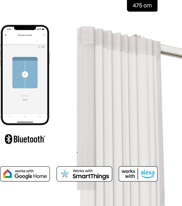 MotionBlinds Curtain Motor and Rails (475cm) visual supplier