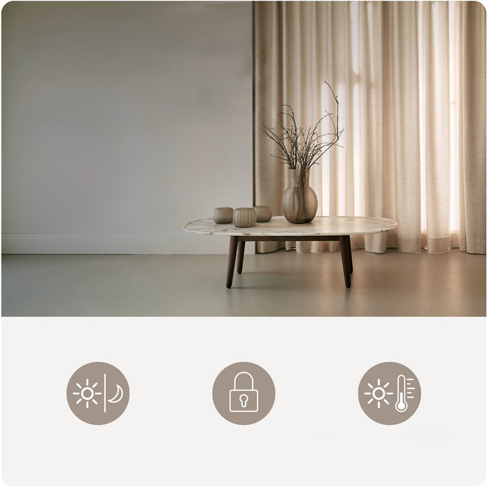 MotionBlinds Curtain Motor and Rails (475cm) visual supplier