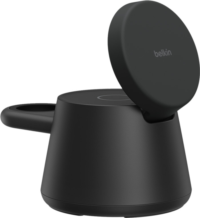 Belkin UltraCharge Modulare kabellose Ladestation Qi2 25 W Schwarz detail