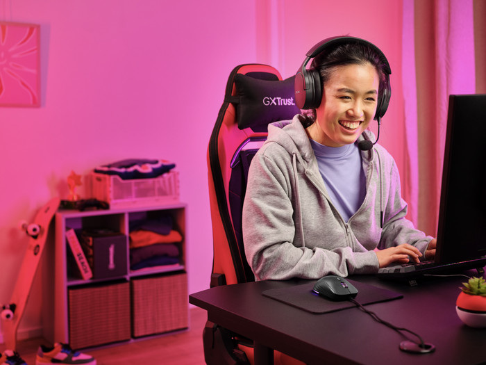 Trust GXT 925 Redex II Gaming-Maus produkt in gebrauch