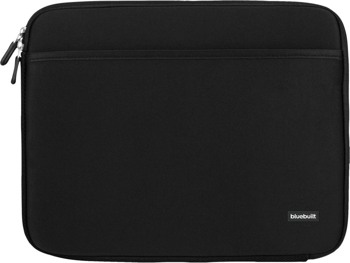 BlueBuilt Laptop Sleeve Width 37cm 15-16-Inch S Black + Nexum Wireless Mouse front