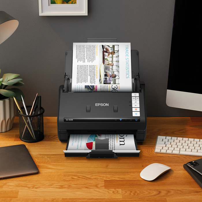 Epson WorkForce ES-550W produkt in gebrauch