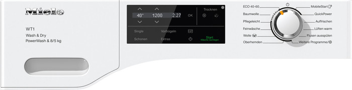 Miele WTI 360 WPM - 8/5 kg detail