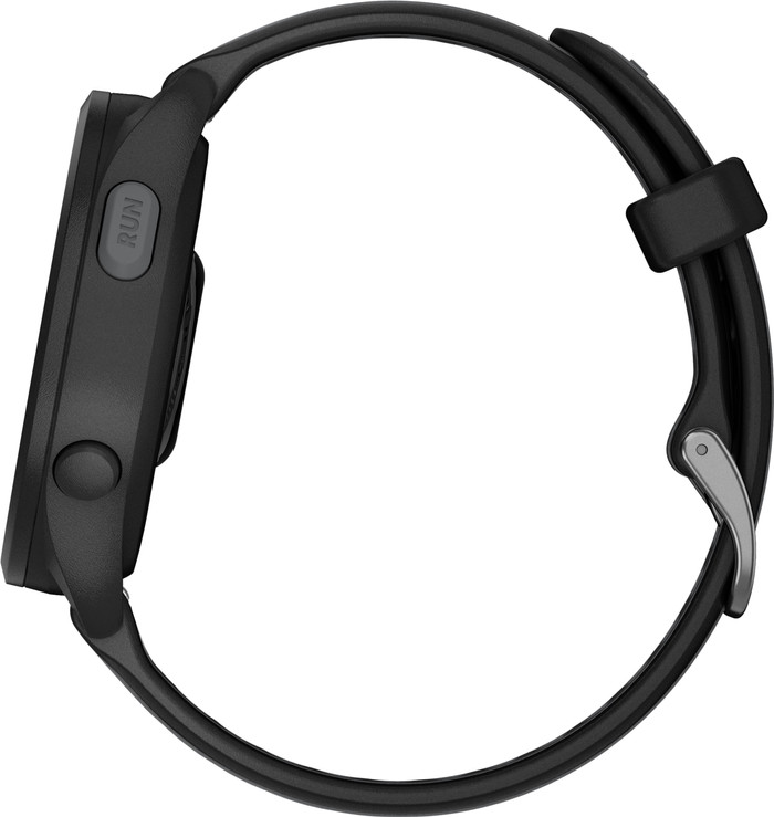 Garmin Forerunner 165 Black/Gray left side