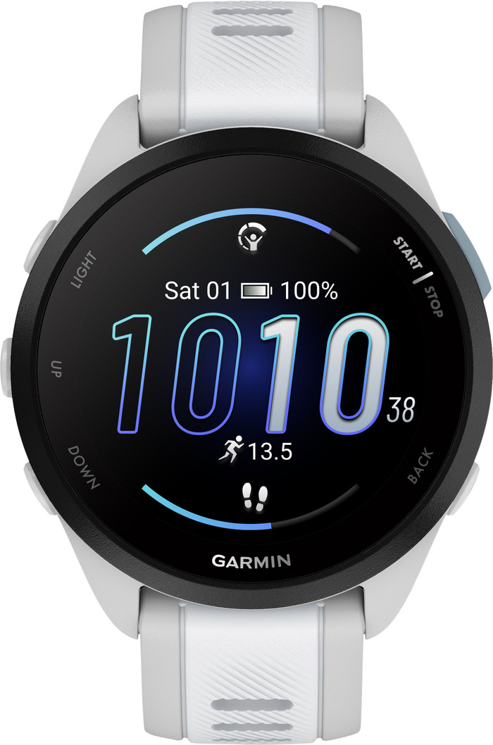 Garmin Forerunner 165 Gray/White front