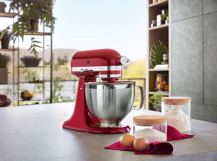 KitchenAid 5KSM185PSEER Empire Rot produkt in gebrauch