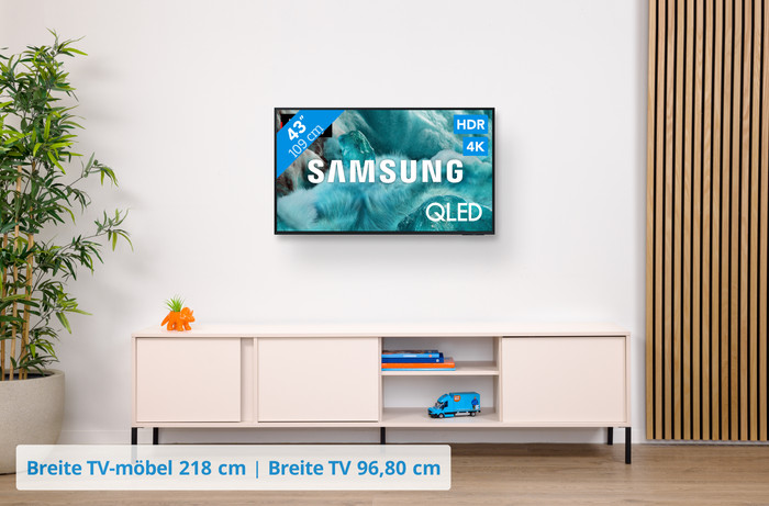 Samsung 43" QLED Q7F2 4K (2025) visuelles Coolblue 1