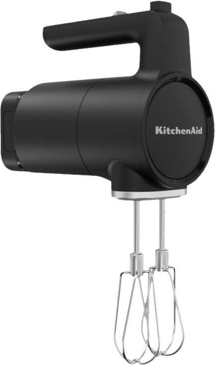 KitchenAid Go Cordless Hand Mixer 5KHMR762BM left side