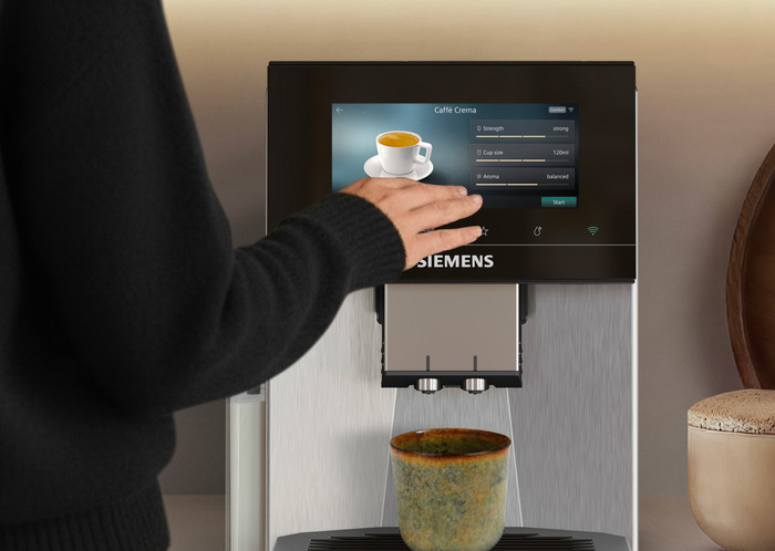 Siemens EQ900 iAroma TQ925E03 detail