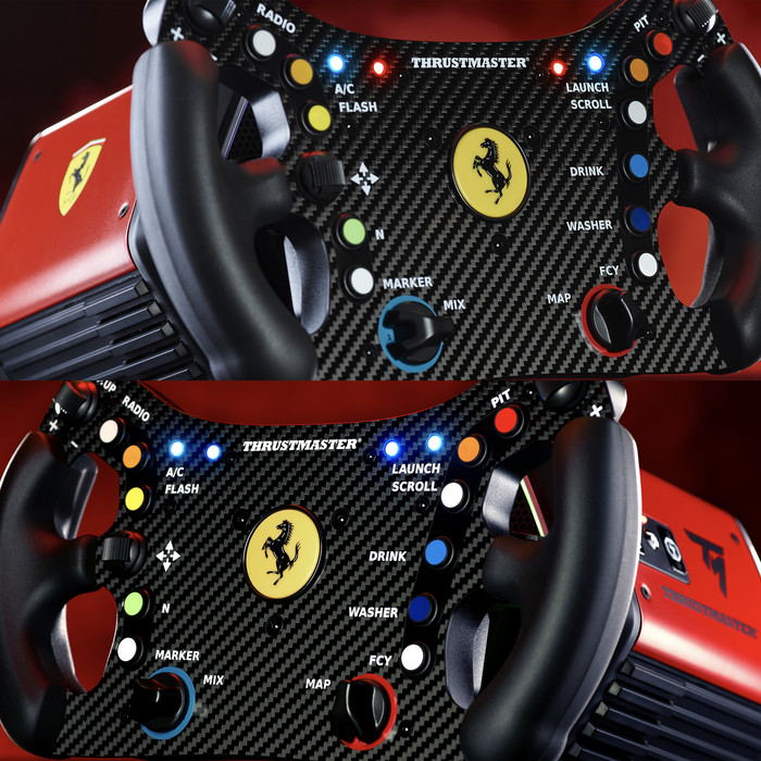 Thrustmaster Ferrari 488 GT3 Wheel Add-on visual supplier