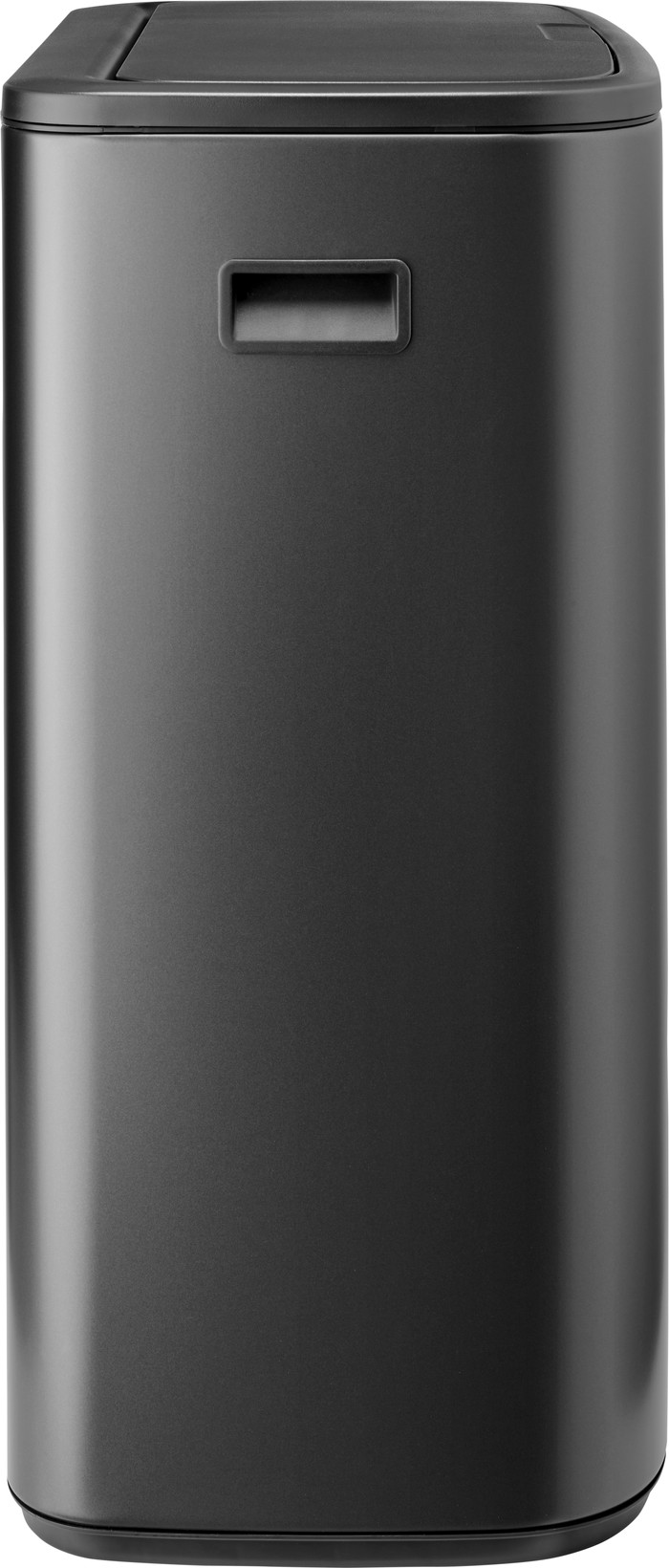 Brabantia Bo Touch Bin 60 Liter Confident Grey linke seite