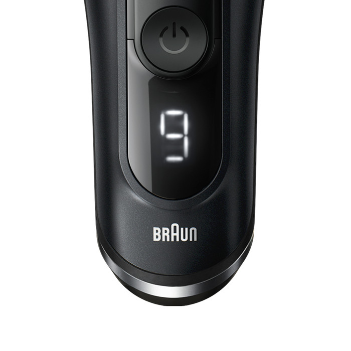 Braun Series 9 Pro+ 9560cc Schwarz detail