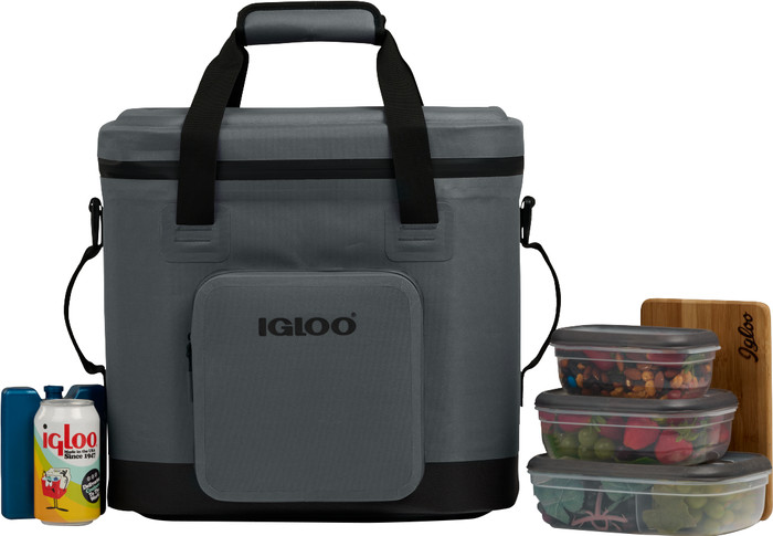 Igloo Trailmate 30 Carbonite Cooler Bag product in use