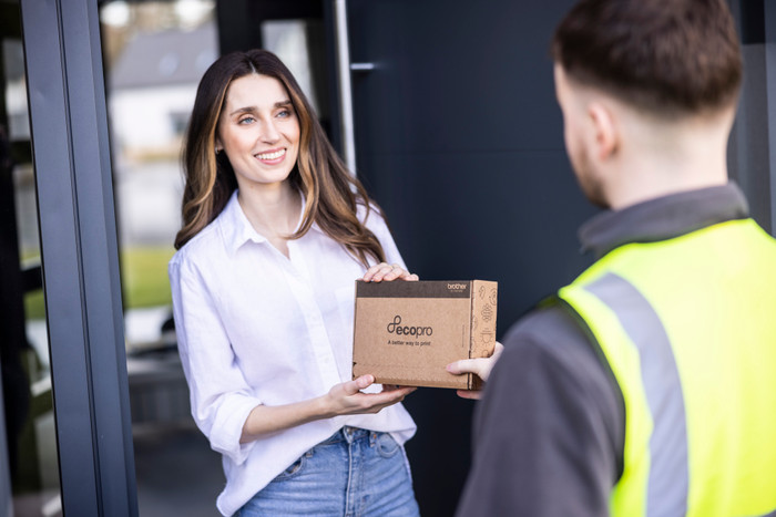 Brother DCP-L2627DWE product in use