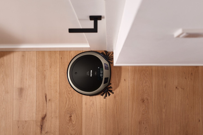 Miele Scout RX3 Runner produkt in gebrauch