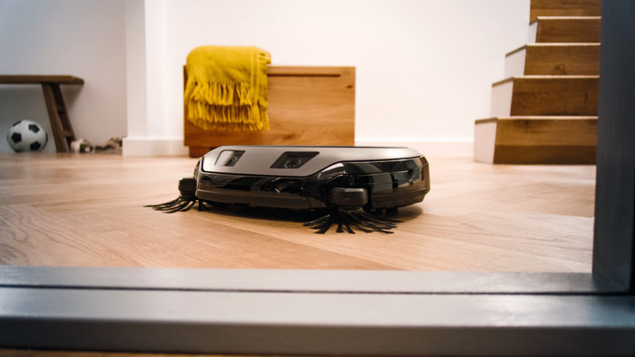 Miele Scout RX3 Runner produkt in gebrauch