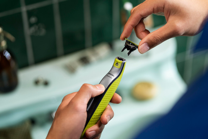 Philips OneBlade 360 Blade QP440/50 - 4er-Pack produkt in gebrauch